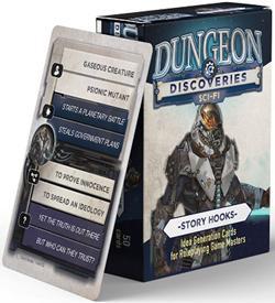 Lore Smyth - Dungeon Discoveries SciFi - Story Hooks Idea Generation Cards (DM Resource)