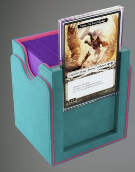 Gamegenic - Deck Box - Squire PLUS 100+ XL Exclusive Teal & Pink