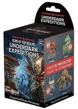 WizKids 96360 - D&D Booster Brick - Icons of the Realms Underdark Expansions