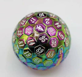 Foam Brain Games - Metal d100: Burnt Opal 45mm