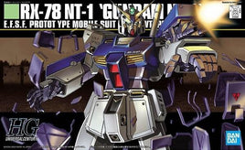 Bandai - Universal Century - RX-78 NT-1 Gundam NT1 Prototype Suit 1/144 Scale HG Model Kit