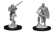 Load image into Gallery viewer, WizKids - D&amp;D Nolzur&#39;s Marvelous Miniatures 73705 - Female Human Fighter