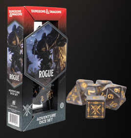 Sirius - Dice - D&D Rogue  Black Adventure Dice Set