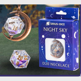 Sirius - Jewelry - D20 Necklace Night Sky