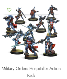 Infinity - PanOceania: Military Order Hospitaller Action Pack