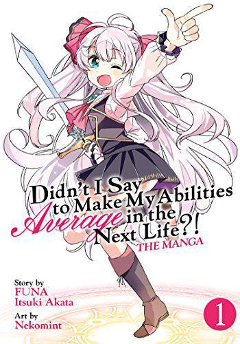 Didn't I Say Make My Abilities Average in the Next Life GN Vol 01