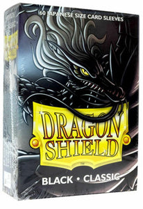 Dragon Shield - Small Sleeves - Classic Black 60ct
