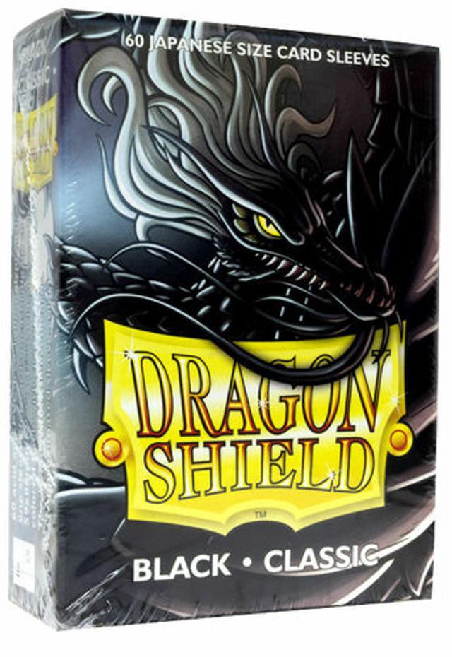 Dragon Shield - Small Sleeves - Classic Black 60ct