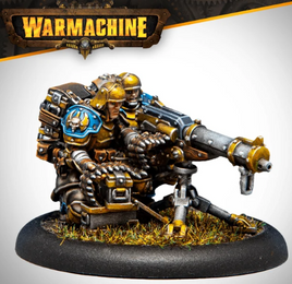Warmachine - Cygnar Gravediggers Heavy Machinegun Crew