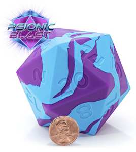 Gate Keeper Games - Dice - Psionic Blast 58mm Silicone d20