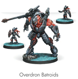 Infinity - Combined Army: Combined Army Overdron Batroids TAG Pack