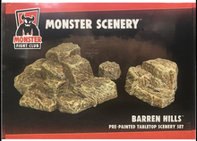 Load image into Gallery viewer, Monster Scenery - Barren Hills Pre-painted Scenery Set