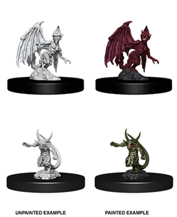 WizKids 73719 - D&D Nolzur's Marvelous Miniatures - Imp & Quasit
