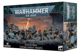 Warhammer 40k - Astra Militarum - Cadian Shock Troops