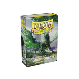 Dragon Shield - Small Sleeves - Matte Forest Green 60ct