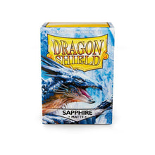 Load image into Gallery viewer, Dragon Shield - Standard Sleeves - Matte Sapphire 100ct