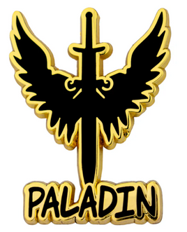 Hymgho Enamel Pin - Class Pin Paladin