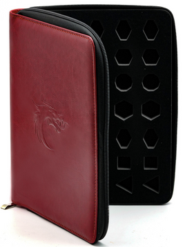Old School Dice - Ultimate Dice Folio - Red