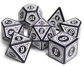 Foam Brain Games - Magic Flame: White RPG Dice Set
