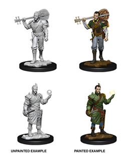 WizKids 90055 - D&D Nolzur's Marvelous Miniatures - Male Half Elf Bard