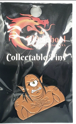 Old School Dice & Accessories Enamel Pin - Cyclops