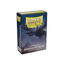 Load image into Gallery viewer, Dragon Shield - Small Sleeves - Matte Midnight Blue 60ct