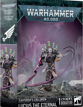 Warhammer 40k - Emerpor's Children - Lucius the Eternal