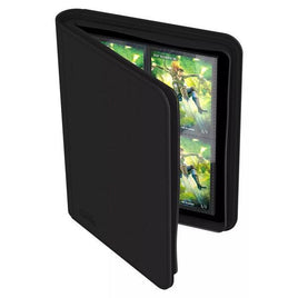 Ultimate Guard - 4-Pocket ZipFolio XenoSkin - Black 160 Capacity