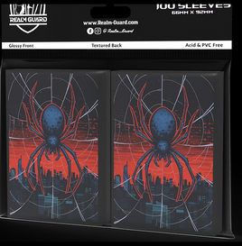 Realm Guard - Spider Glossy Art Sleeves 100+ Count