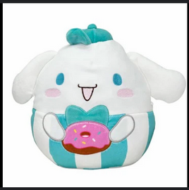 Squishmallow - Hello Kitty & Friends Cinnaroroll with Donut 8-Inch Plush