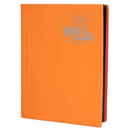 Monster - 9-Pocket Monster Binder - Matte Orange 360 Capacity