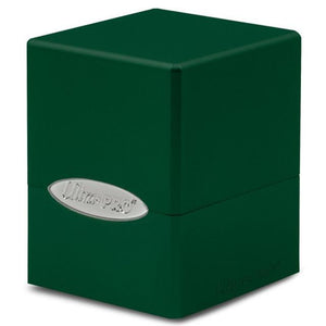 Ultra Pro - Deck Box - Satin Cube - Hi-Gloss Emerald