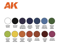 AK Interactive - 3Gen Acrylics Basic Starter Set (14 Colors)