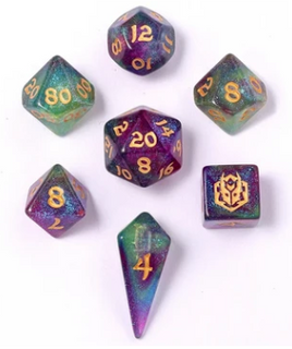 Hymgho - Wyrmforged: Siren's Melody Mini RPG Dice Set