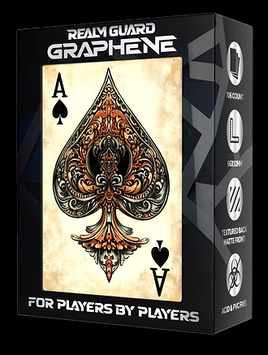Realm Guard - Standard Art Sleeves - Graphene Ace of Spades 100ct