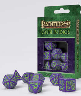 Q Workshop - Dice - Pathfinder Goblin Dice 7-Dice Set