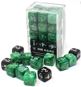 Die Hard Dice - MTG Spindown Counter Variety Pack - Green