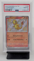 Graded Pokemon - Charmander #109 PSA 10 GEM MT