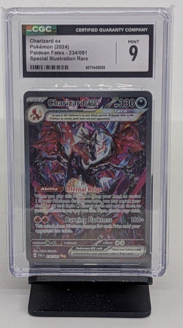 Graded Pokemon - Charizard ex SIR #234 CGC 9 MINT