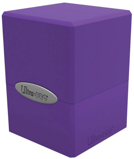 Ultra Pro - Deck Box - Satin Cube - Royal Purple