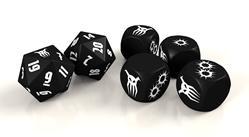 Modiphius - Dice - Achtung! Cthulhu Black Sun Dice