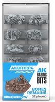 AK Interactive - Basing Bits - Bones Remains 12pc