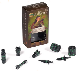 PolyHero Dice - The Ranger Midnight Veil 8-Dice Custom RPG Set