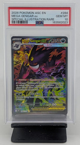 Graded Pokemon - Mega Gengar ex SIR #284 PSA 10 GEM MT