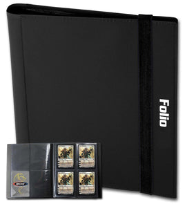 BCW - Folio - 4-Pocket Side-Load 160 Black