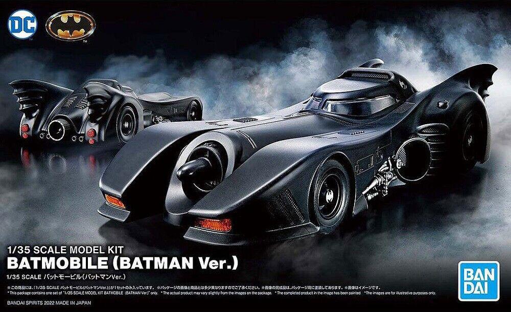 Bandai - Batmobile - Batman Ver. - 1:35 Scale Model Kit