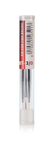 Dspiae - Fine Brush Tip 3/0 for AT-FB04 Brush 3pc