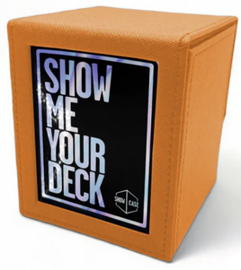 Panic Wizard - Showcase Deck Box Orange