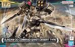 Bandai - Gundam Build Metaverse - Gundam 00 Command Qan[T] Desert Type 1/144 Scale HG Model Kit