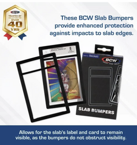BCW Graded Slab Bumpers for Beckett - Black